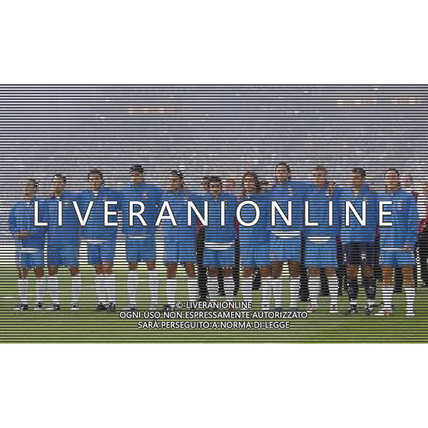 Glasgow 3 settembre 2005 Scozia - Italia qualificazioni mondiali Germania 2006 nella foto:ITALIA foto Luzzani / Ag. Aldo Liverani