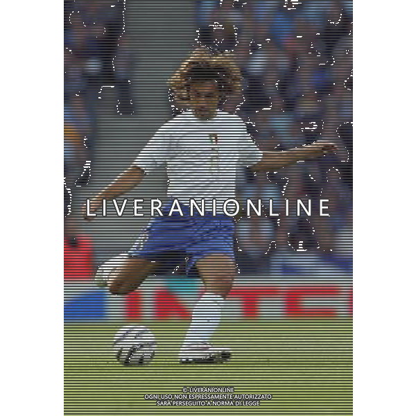 Glasgow 3 settembre 2005 Scozia - Italia qualificazioni mondiali Germania 2006 nella foto:pirlo andrea foto Luzzani / Ag. Aldo Liverani