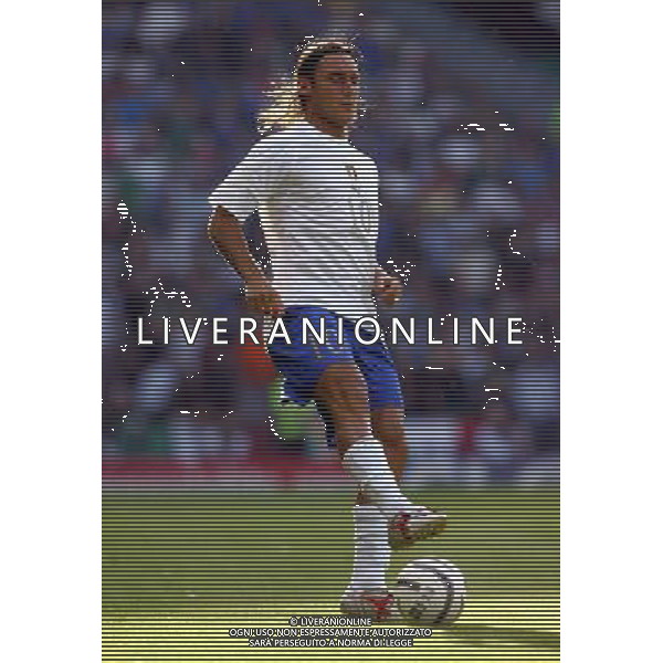 Glasgow 3 settembre 2005 Scozia - Italia qualificazioni mondiali Germania 2006 nella foto:totti francesco foto Luzzani / Ag. Aldo Liverani