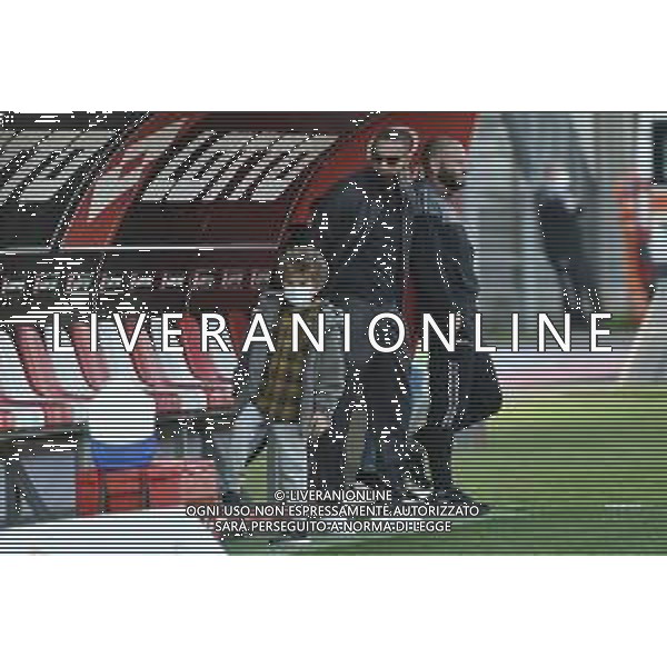 © TVRG Kevin Prince Boateng con il figlio Maddox a bordo campo prima della gara Monza vs Cittadella Campionato Serie BKT - 25a giornata Monza 27-02-2021 U-Power Stadium foto Roberto Garavaglia/ag. Aldo Liverani sas