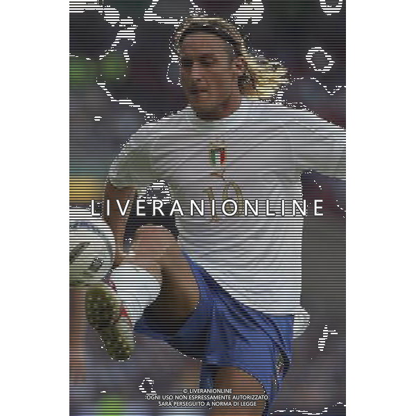 Glasgow 3 settembre 2005 Scozia - Italia qualificazioni mondiali Germania 2006 nella foto:totti francesco foto Luzzani / Ag. Aldo Liverani