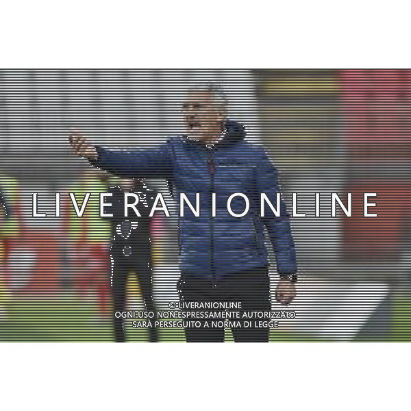 © TVRG Roberto Venturato allenatore Cittadella Monza vs Cittadella Campionato Serie BKT - 25a giornata Monza 27-02-2021 U-Power Stadium foto Roberto Garavaglia/ag. Aldo Liverani sas
