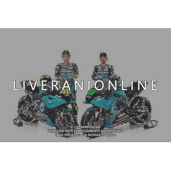 Presentazione della Moto Yamaha del Team Petronas Motogp 2021 e dei piloti Valentino Rossi e Franco Morbidelli che correranno il prossimo campionato del mondo 01.03.2021 ©Ufficio Stampa Yamaha Petronas / AGENZIA ALDO LIVERANI SAS