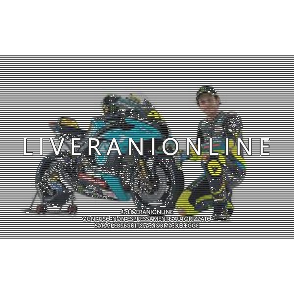 Presentazione della Moto Yamaha del Team Petronas Motogp 2021 e dei piloti Valentino Rossi e Franco Morbidelli che correranno il prossimo campionato del mondo 01.03.2021 ©Ufficio Stampa Yamaha Petronas / AGENZIA ALDO LIVERANI SAS