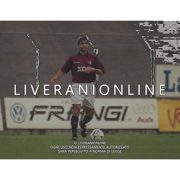 17-08-1997 COMO PRIMO TURNO DI COPPA ITALIA COMO TORINO 4-2 NELLA FOTO ALESSANDRO SCARPONI AG ALDO LIVERANI SAS