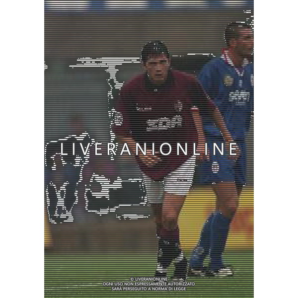 17-08-1997 COMO PRIMO TURNO DI COPPA ITALIA COMO TORINO 4-2 NELLA FOTO MARCO CARPARELLI AG ALDO LIVERANI SAS