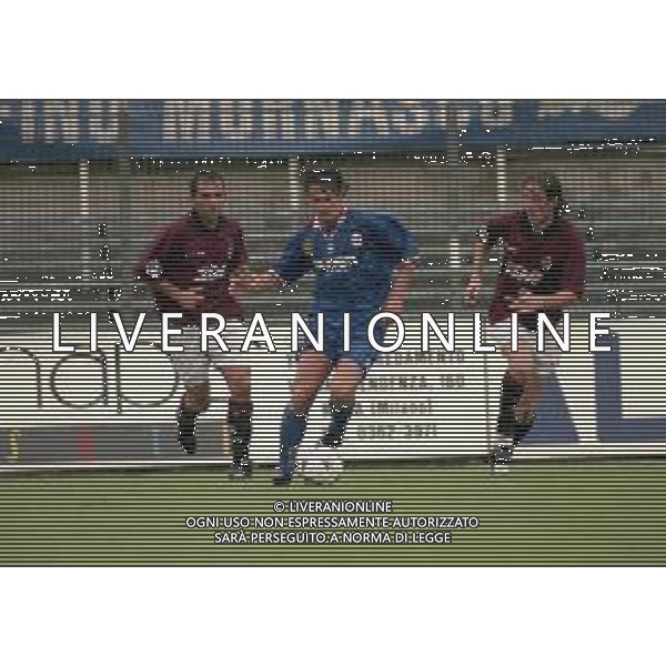 17-08-1997 COMO PRIMO TURNO DI COPPA ITALIA COMO TORINO 4-2 NELLA FOTO MARCO FERRANTE-RUGGIERO RADICE E CLAUDIO BONOMI AG ALDO LIVERANI SAS