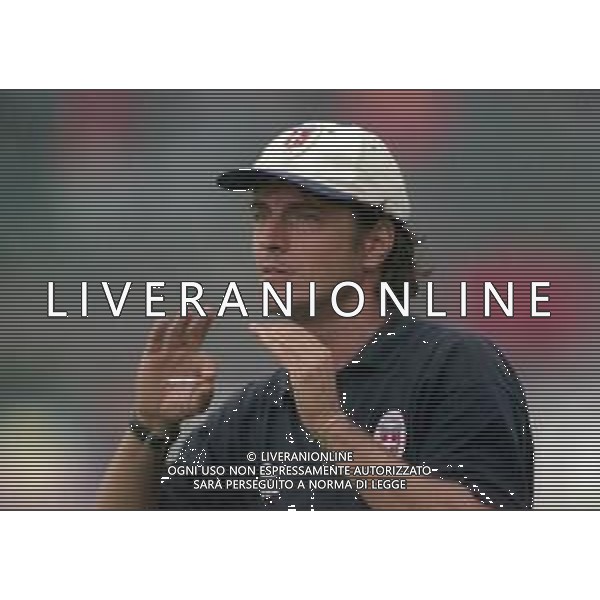 17-08-1997 COMO PRIMO TURNO DI COPPA ITALIA COMO TORINO 4-2 NELLA FOTO MARIO BERETTA ALLENATORE COMO CALCIO AG ALDO LIVERANI SAS