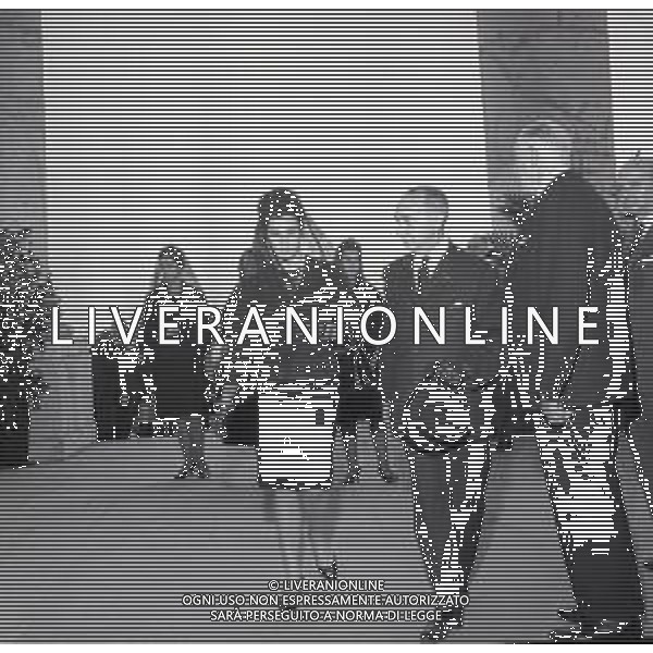 RETROSPETTIVA BEATRICE MARIA DI SAVOIA PRINCIPESSA  NELLA FOTO BEATRICE MARIA DI SAVOIA A TORINO NELL\'ANNO 1963 AI FUNERALI DEL DUCA DI GENOVA AG ALDO LIVERANI SAS 