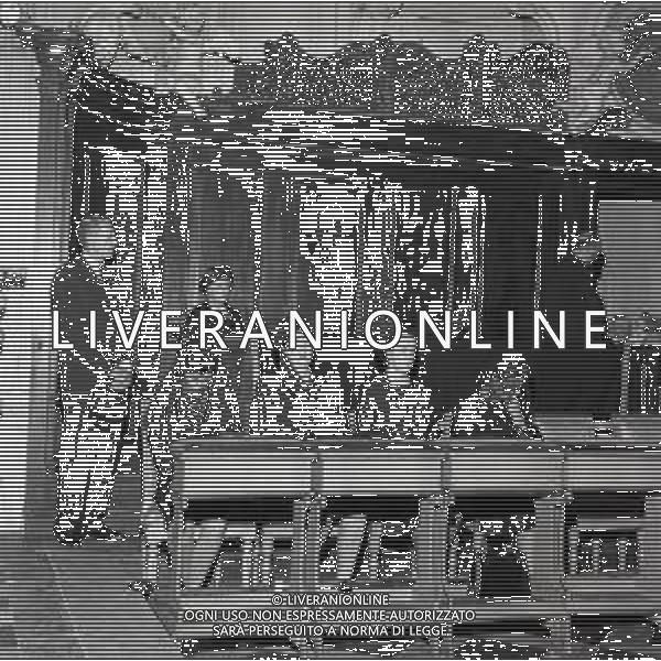 RETROSPETTIVA BEATRICE MARIA DI SAVOIA PRINCIPESSA  NELLA FOTO BEATRICE MARIA DI SAVOIA A TORINO NELL\'ANNO 1963 AI FUNERALI DEL DUCA DI GENOVA AG ALDO LIVERANI SAS 