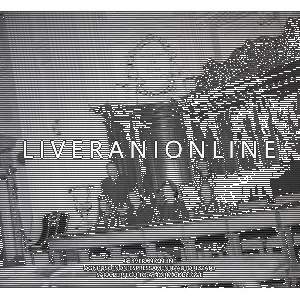 RETROSPETTIVA BEATRICE MARIA DI SAVOIA PRINCIPESSA  NELLA FOTO BEATRICE MARIA DI SAVOIA A TORINO NELL\'ANNO 1963 AI FUNERALI DEL DUCA DI GENOVA AG ALDO LIVERANI SAS 