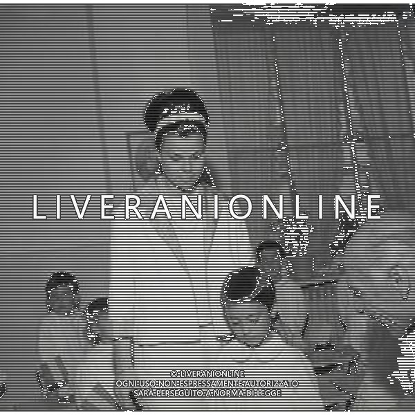 RETROSPETTIVA BEATRICE MARIA DI SAVOIA PRINCIPESSA  NELLA FOTO BEATRICE MARIA DI SAVOIA A CANELLI IN VISITA A UN ASILO INFANTILE NELL\'ANNO 1963 AG ALDO LIVERANI SAS  