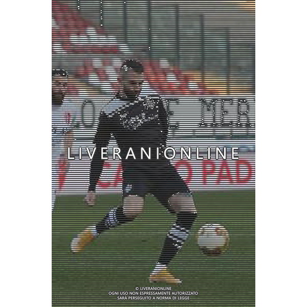 28-02-21 PADOVA FOTO AG.ALDO LIVERANI PADOVA VS CESENA CAMPIONATO CALCIO SERIE C LEGA PRO NELLA FOTO: LUCA RICCI (CESENA) ©AGENZIA ALDO LIVERANI SAS/AGENZIA ALDO LIVERANI SAS