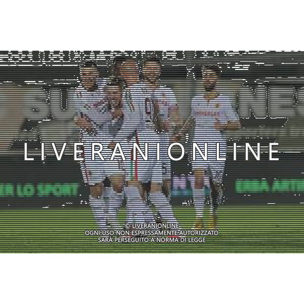 VENEZIA - REGGIANA CAMPIONATO CALCIO SERIE BKT 01.03.2021 NELLA FOTO ESULTANZA DOPO IL GOL DI LORENZO LIBUTTI /AGENZIA ALDO LIVERANI SAS