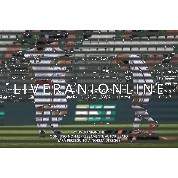 VENEZIA - REGGIANA CAMPIONATO CALCIO SERIE BKT 01.03.2021 NELLA FOTO DELUSIONE DEI GIOCATORI DELLA REGGIANA A FINE GARA /AGENZIA ALDO LIVERANI SAS