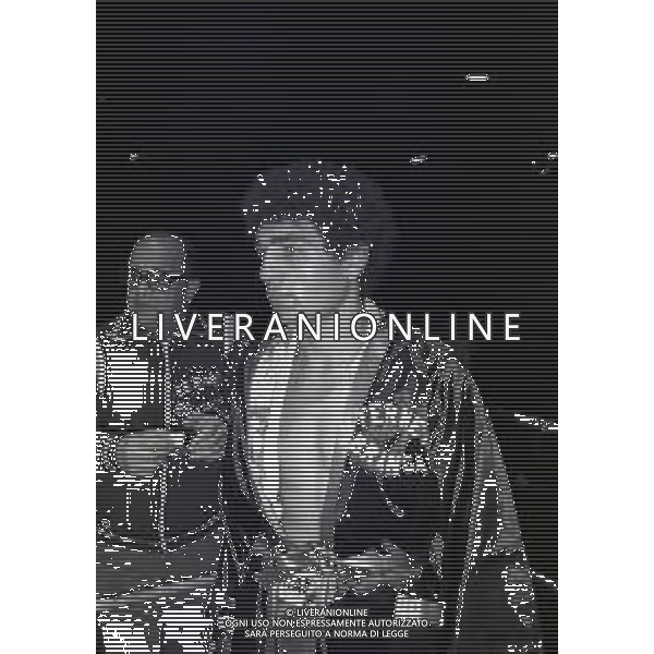RETROSPETTIVA PATRIZIO OLIVA PUGILE NELLA FOTO PATRIZIO OLIVA NELL\'ANNO 1982 AG ALDO LIVERANI SAS