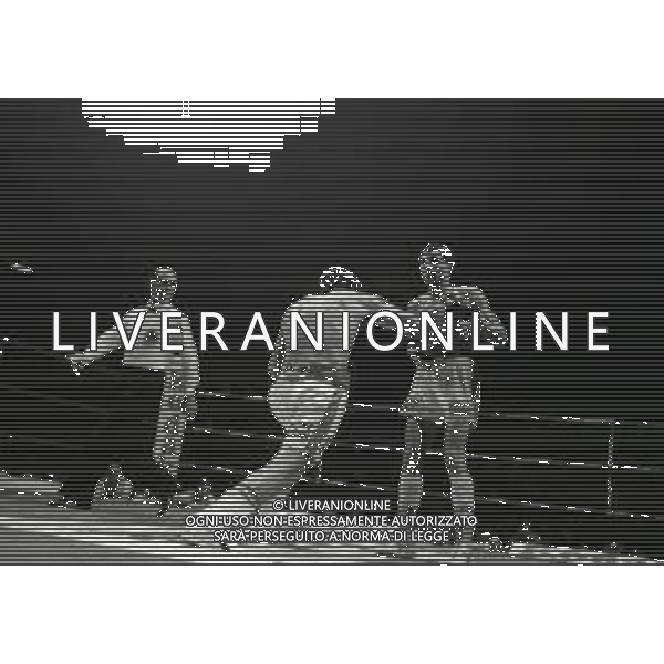 14-10-1983 MILANO CAMPIONATO EUROPEO DI PUGILATO INCONTRO TRA PATRIZIO OLIVA E JUAN JOSE\' GIMENEZ NELLA FOTO L\'INCONTRO DI BOXE PATRIZIO OLIVA E JUAN JOSE\' GIMENEZ AG ALDO LIVERANI SAS