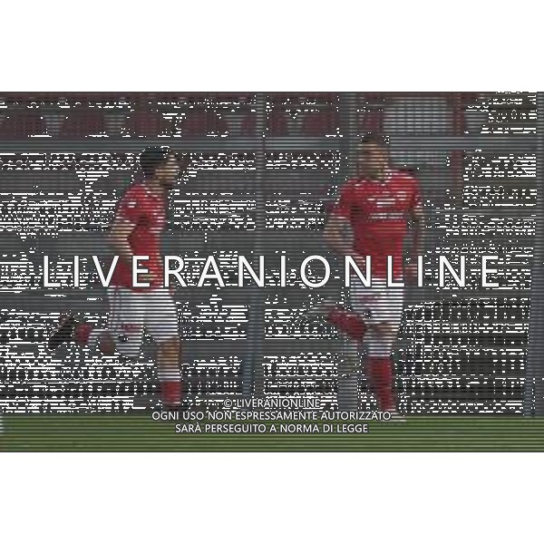 Cerquiglinio/LMedia - Perugia vs Sambenedettese - Italian football Serie C match 2020/2021 02 March 2021 - Renato Curi stadium, perugia, Italy Photo showing: murano jacopo (n.11 perugia calcio) exultation 1-0 @Cerquiglinio/LMedia AG ALDO LIVERANI SAS