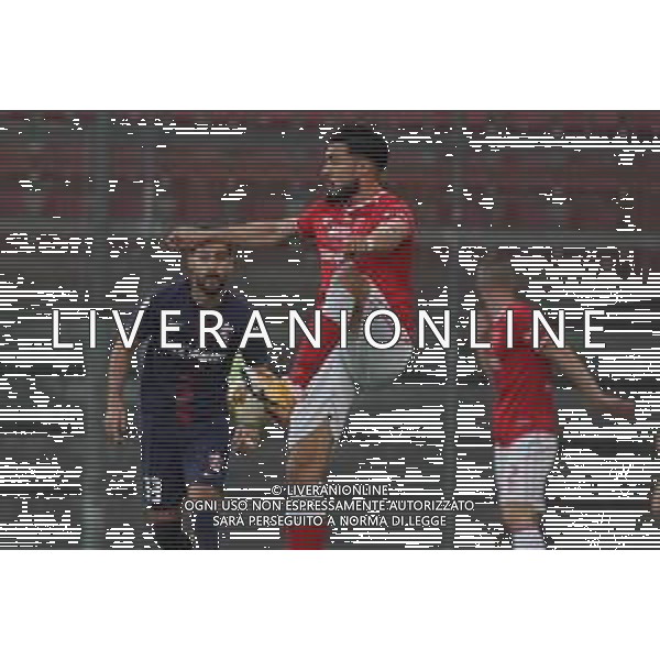 Cerquiglinio/LMedia - Perugia vs Sambenedettese - Italian football Serie C match 2020/2021 02 March 2021 - Renato Curi stadium, perugia, Italy Photo showing: salvatore monaco (n.6 perugia calcio) @Cerquiglinio/LMedia AG ALDO LIVERANI SAS