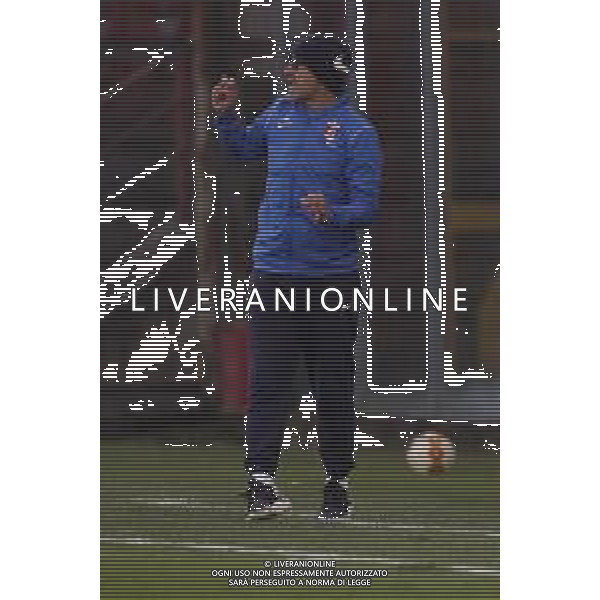 Cerquiglinio/LMedia - Perugia vs Sambenedettese - Italian football Serie C match 2020/2021 02 March 2021 - Renato Curi stadium, perugia, Italy Photo showing: montero paolo (coach sambenedettese) @Cerquiglinio/LMedia AG ALDO LIVERANI SAS