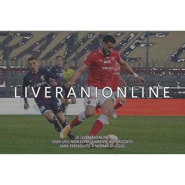 Cerquiglinio/LMedia - Perugia vs Sambenedettese - Italian football Serie C match 2020/2021 02 March 2021 - Renato Curi stadium, perugia, Italy Photo showing: salvatore monaco (n.6 perugia calcio) @Cerquiglinio/LMedia AG ALDO LIVERANI SAS
