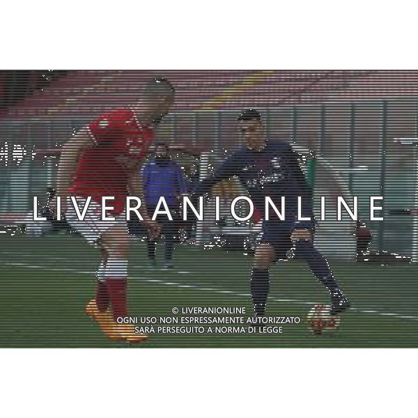 Cerquiglinio/LMedia - Perugia vs Sambenedettese - Italian football Serie C match 2020/2021 02 March 2021 - Renato Curi stadium, perugia, Italy Photo showing: botta ruben (n.10 sambenedettese) @Cerquiglinio/LMedia AG ALDO LIVERANI SAS