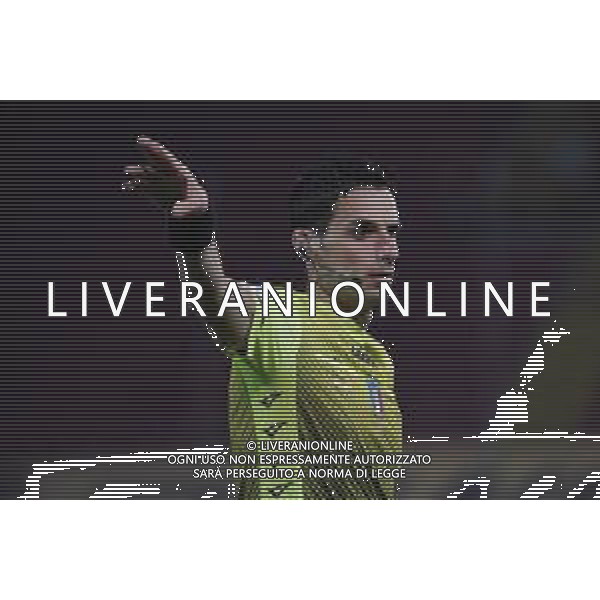 Cerquiglinio/LMedia - Perugia vs Sambenedettese - Italian football Serie C match 2020/2021 02 March 2021 - Renato Curi stadium, perugia, Italy Photo showing: mario cascone (referee sez. nocera inferiore) @Cerquiglinio/LMedia AG ALDO LIVERANI SAS