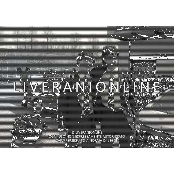 1987 APRILE MILANELLO RADUNO NAZIONALE DI CALCIO ITALIANA NELLA FOTO GIOVANNI FRANCINI E WALTER ZENGA AG ALDO LIVERANI SAS