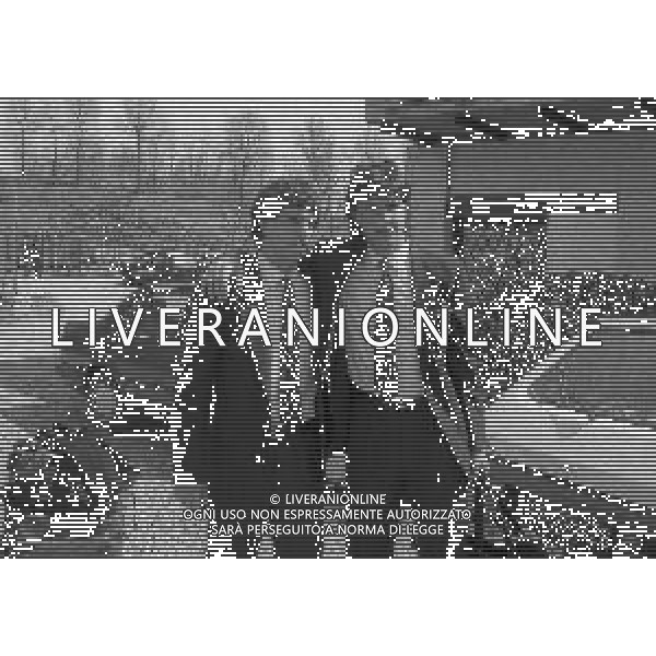 1987 APRILE MILANELLO RADUNO NAZIONALE DI CALCIO ITALIANA NELLA FOTO GIOVANNI FRANCINI E WALTER ZENGA AG ALDO LIVERANI SAS
