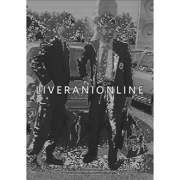 1987 APRILE MILANELLO RADUNO NAZIONALE DI CALCIO ITALIANA NELLA FOTO ROBERTO MANCINI E GIANLUCA VIALLI AG ALDO LIVERANI SAS