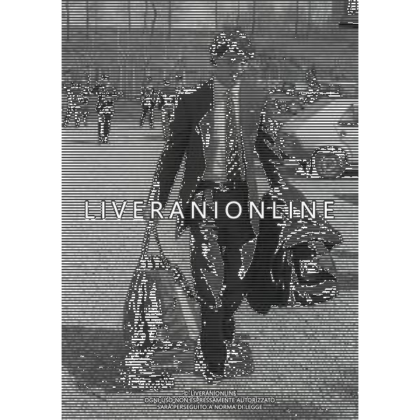 1987 APRILE MILANELLO RADUNO NAZIONALE DI CALCIO ITALIANA NELLA FOTO GIOVANNI FRANCINI AG ALDO LIVERANI SAS