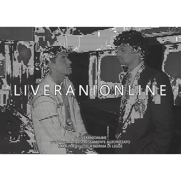 1987 APRILE MILANELLO RADUNO NAZIONALE DI CALCIO ITALIANA NELLA FOTO ROBERTO MANCINI E ALESSANDRO ALTOBELLI AG ALDO LIVERANI SAS