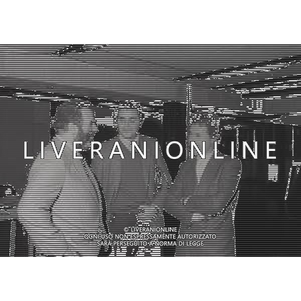 1983 RETROSPETTIVA GIANNI NARDI VICE PRESIDENTE MILAN CALCIO NELLA FOTO GIANNI NARDI VICE PRESIDENTE DEL MILAN CALCIO VISITA LA REDAZIONE DEL QUOTIDIANO IL GIORNO AG ALDO LIVERANI SAS