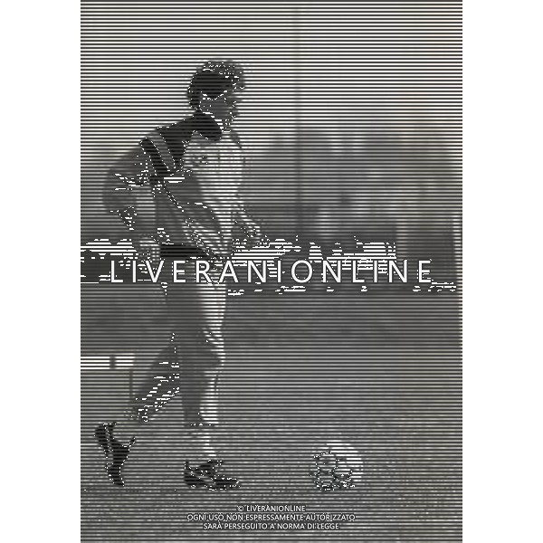 1990 APPIANO GENTILE ALLENAMENTO INTER NELLA FOTO GIUSEPPE BARESI AG ALDO LIVERANI SAS