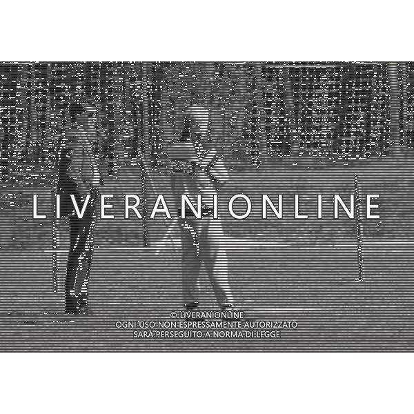 1990 APPIANO GENTILE ALLENAMENTO INTER NELLA FOTO GIOVANNI TRAPATTONI E DOTTOR PASQUALE BERGAMO AG ALDO LIVERANI SAS