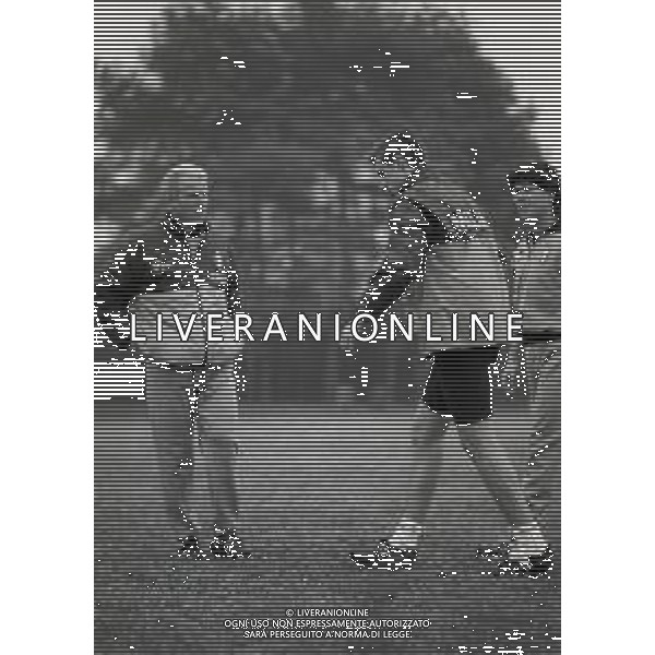 1990 APPIANO GENTILE ALLENAMENTO INTER NELLA FOTO GIOVANNI TRAPATTONI E NICOLA BERTI AG ALDO LIVERANI SAS