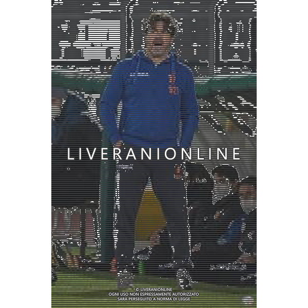 Fagiolinia/LMedia - Pontedera vs Pistoiese - Italian football Serie C match 2020/2021 03 March 2021 - Ettore Mannucci stadium, pontedera, Italy Photo showing: Giancarlo Riolfo head coach (Pistoiese) @Fagiolinia/LMedia AG ALDO LIVERANI SAS