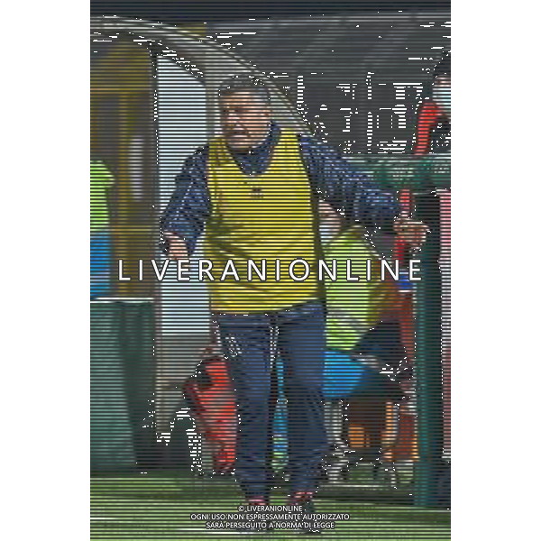 Fagiolinia/LMedia - Pontedera vs Pistoiese - Italian football Serie C match 2020/2021 03 March 2021 - Ettore Mannucci stadium, pontedera, Italy Photo showing: Ivan Maraia head coach (Pontedera) @Fagiolinia/LMedia AG ALDO LIVERANI SAS