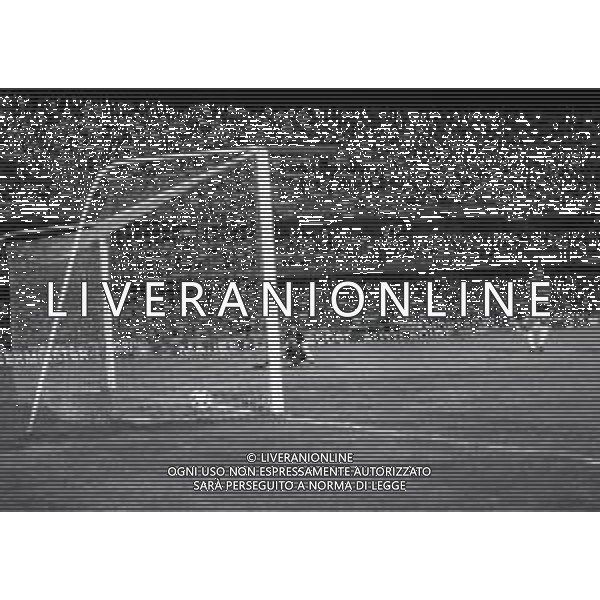 12-06-1985 VERONA QUARTI DI FINALE DI ANDATA DI COPPA ITALIA VERONA INTER 3-0 NELLA FOTO GOAL VERONA AG ALDO LIVERANI SAS