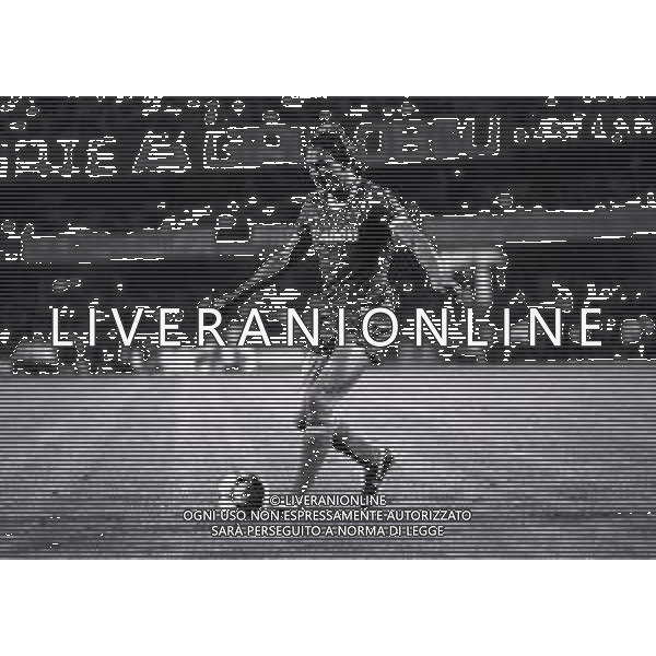 12-06-1985 VERONA QUARTI DI FINALE DI ANDATA DI COPPA ITALIA VERONA INTER 3-0 NELLA FOTO PREBEN LARSEN ELKJAER AG ALDO LIVERANI SAS