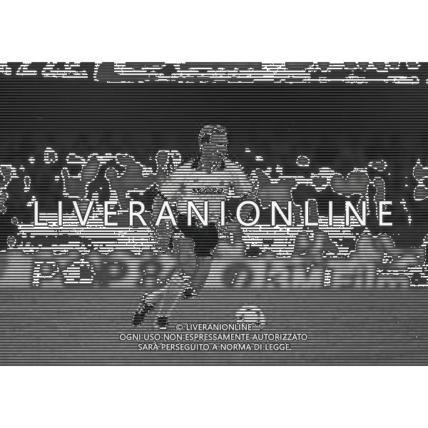 12-06-1985 VERONA QUARTI DI FINALE DI ANDATA DI COPPA ITALIA VERONA INTER 3-0 NELLA FOTO KARL HEINZE RUMMENIGGE AG ALDO LIVERANI SAS