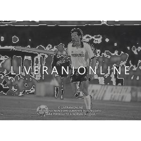 12-06-1985 VERONA QUARTI DI FINALE DI ANDATA DI COPPA ITALIA VERONA INTER 3-0 NELLA FOTO GIUSEPE BARESI AG ALDO LIVERANI SAS