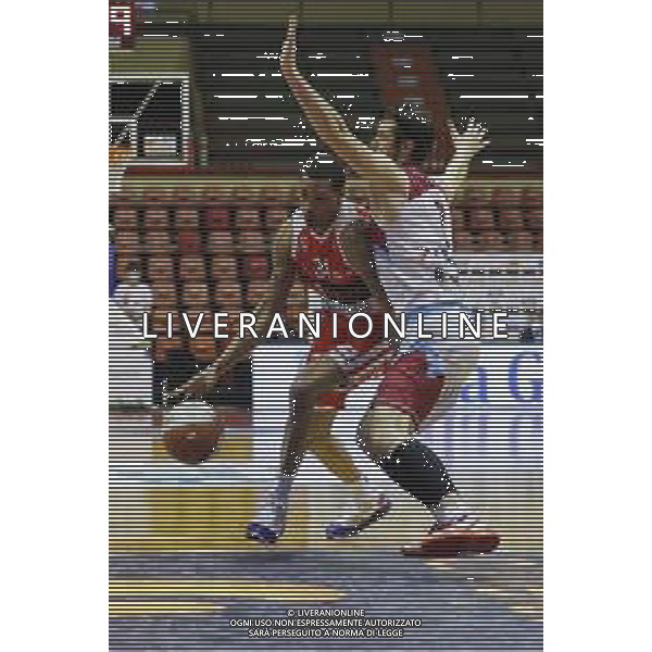 Unieuro Forlì vs N.P.C. Rieti - Campionato di Basket A2 - 03/03/2021 nella foto: Roderick Terrence ©Claudio Zamagni/Agenzia Aldo Liverani