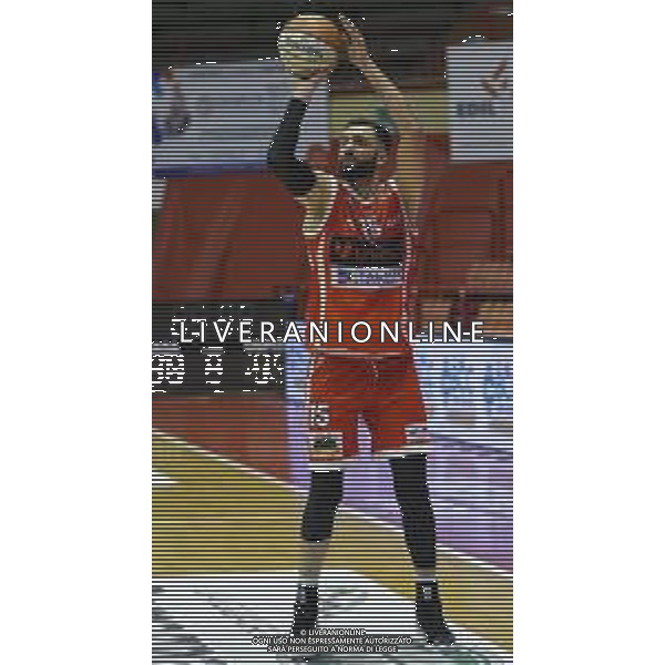 Unieuro Forlì vs N.P.C. Rieti - Campionato di Basket A2 - 03/03/2021 nella foto: Landi Aristide ©Claudio Zamagni/Agenzia Aldo Liverani