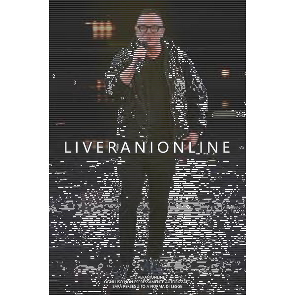 Gigi D’Alessio si e’ esibito insieme a un gruppo di giovani artisti napoletani 71mo Festival della Canzone Italiana Sanremo 2021 - Seconda Serata Teatro Ariston - Sanremo (IM) 03-03-2021 foto Roberto Garavaglia/ag. Aldo Liverani sas