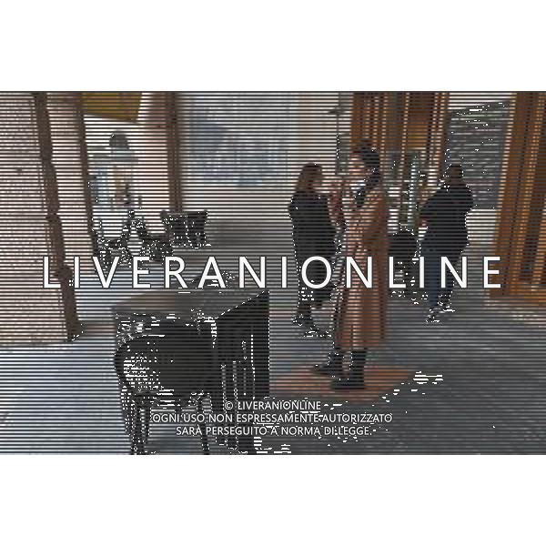 La citta’ di Sanremo in zona arancio rinforzato durante i giorni del 71mo Festival della Canzone Italiana Sanremo 2021, la misura e’ stata adottata per cercare di contenere il numero di contagi della pandemia di Coronavirus Covid-19 Sanremo (IM) 04-03-2021 foto Roberto Garavaglia/ag. Aldo Liverani sas