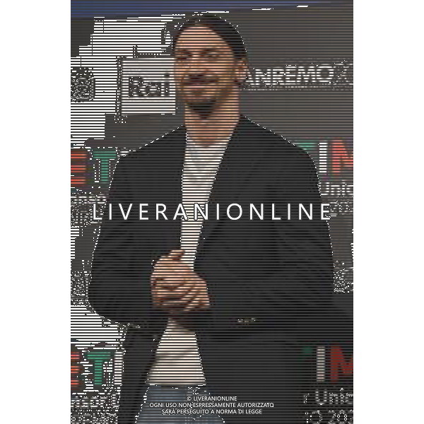 Zlatan Ibrahimovic 71mo Festival della Canzone Italiana Sanremo 2021 - Photocall del 5 marzo Casino’ Municipale - Sanremo (IM) 05-03-2021 foto Roberto Garavaglia/ag. Aldo Liverani sas / AGENZIA ALDO LIVERANI SAS
