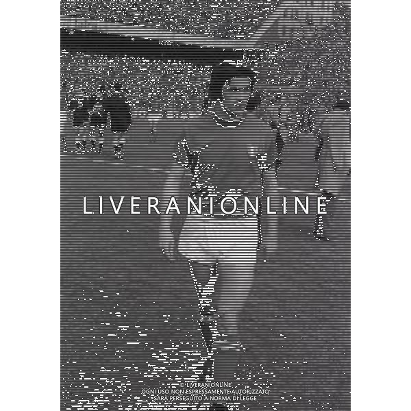 03-03-1973 GENOVA QUALIFICAZIONI MONDIALI DI CALCIO ITALIA LUSSEMBURGO 5-0 NELLA FOTO PAOLO PULICI AG ALDO LIVERANI SAS