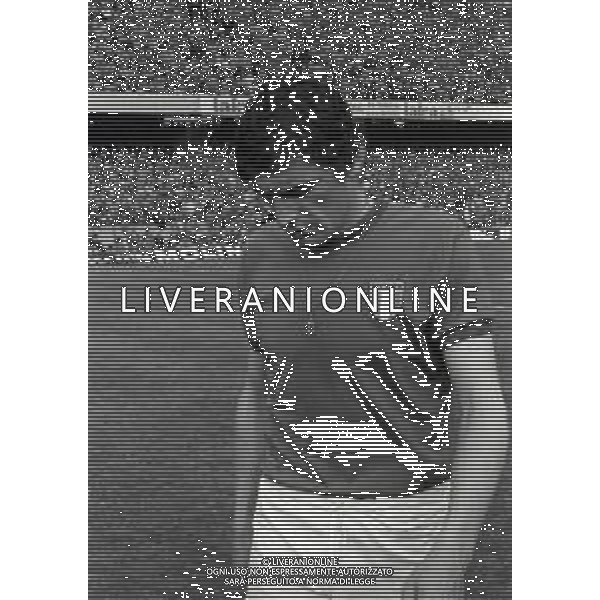 03-03-1973 GENOVA QUALIFICAZIONI MONDIALI DI CALCIO ITALIA LUSSEMBURGO 5-0 NELLA FOTO GIGI RIVA AG ALDO LIVERANI SAS