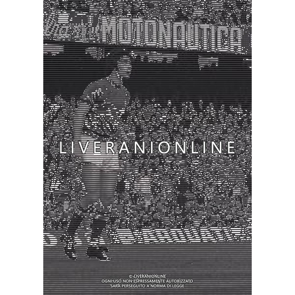 03-03-1973 GENOVA QUALIFICAZIONI MONDIALI DI CALCIO ITALIA LUSSEMBURGO 5-0 NELLA FOTO PAOLO PULICI AG ALDO LIVERANI SAS